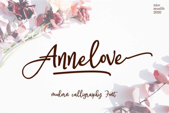 Annelove: A Script Font That Elevates Digital Branding