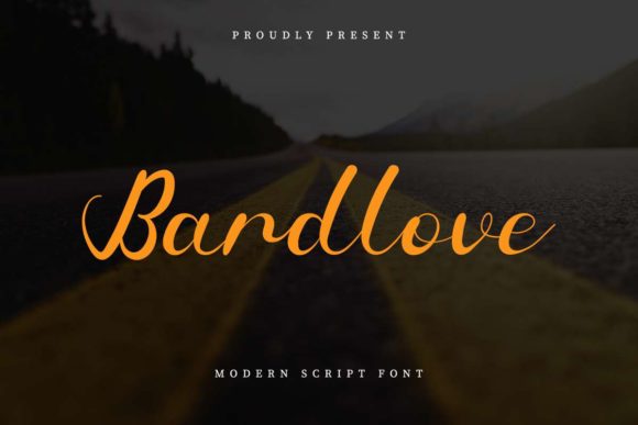 Bardlove: A Script Font That Elevates Digital Branding