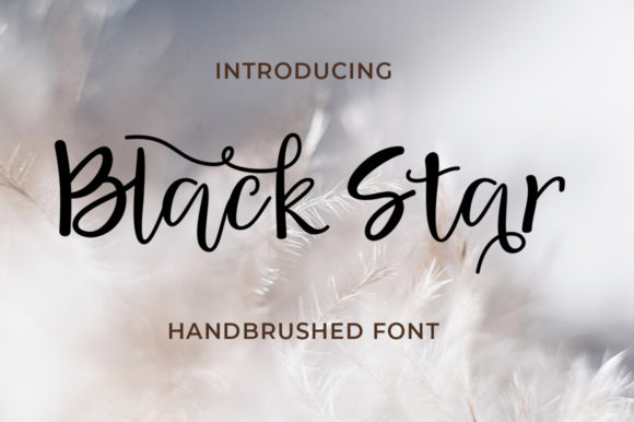 Black Star: A Timeless Handwritten Font for Editorial Design