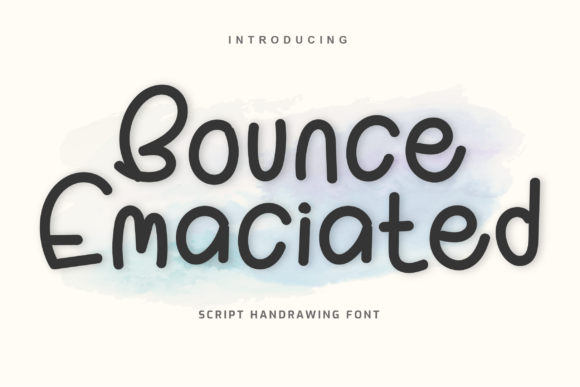 Bounce Emaciated: A Font That Breathes Life Into Your Editorial Design