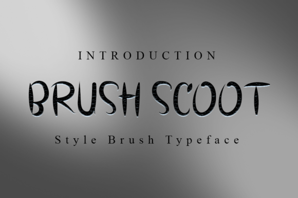 Brush Scoot: A Versatile Script Font for Crafters and Designers