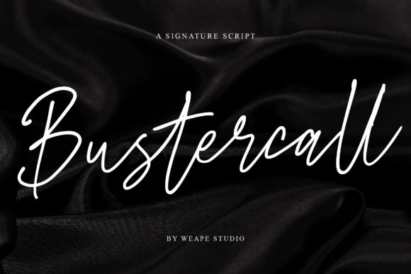 Bustercall: A Timeless Script Font for Branding Projects