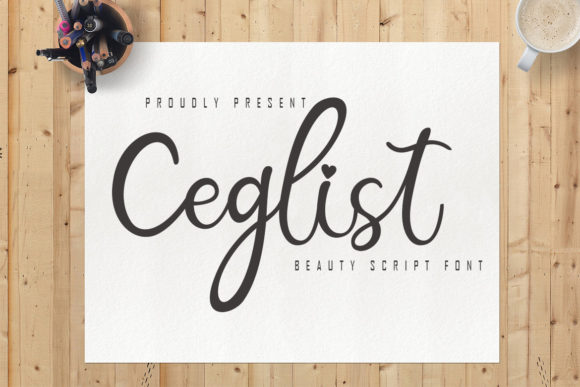 Ceglist: A Script Font That Adds Character to Branding