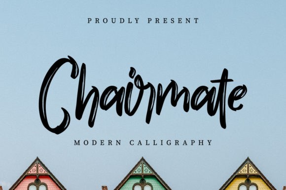 Chairmate: A Handwritten Font for Digital Design