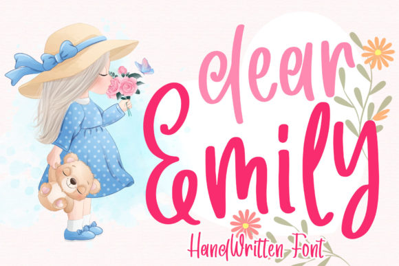 Dear Emily: A Timeless Script Font for Crafters and Designers
