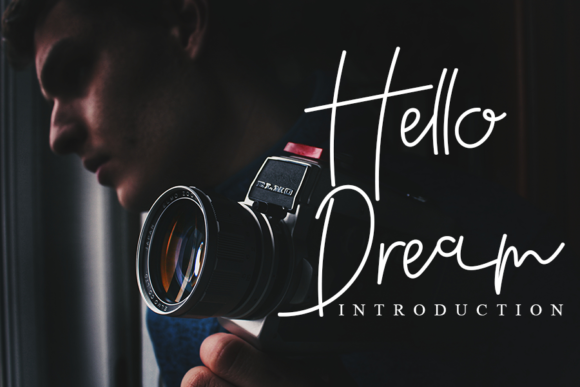 Hello Dream: A Versatile Script Font for Campaign Creativity
