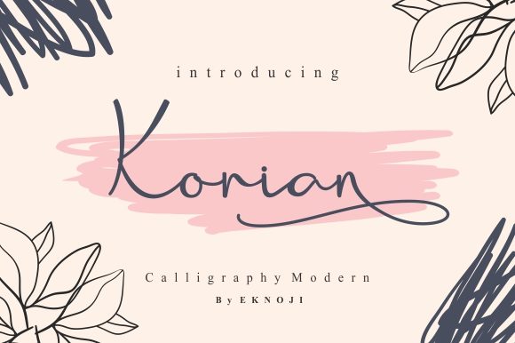 Korian: A Script Font with Heart for Branding