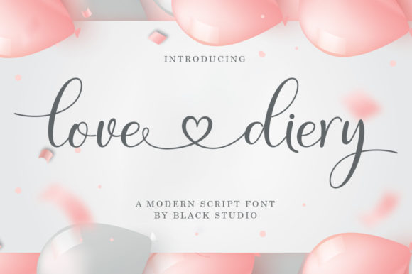Love Diery: A Font That Breathes Life Into Your Craft