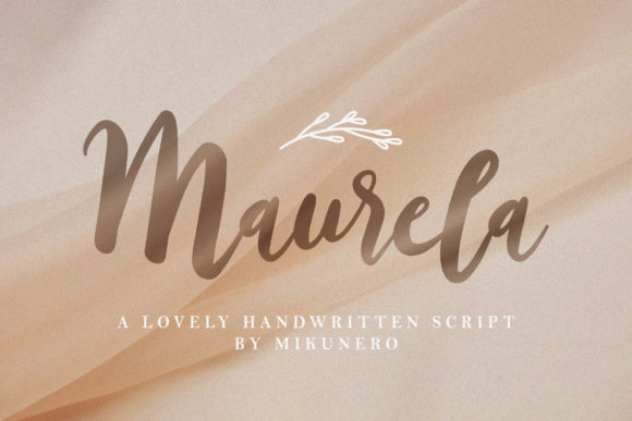 Maurela: A Handwritten Font with Grace and Versatility