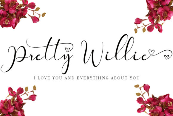 Pretty Willie: A Script Font That Elevates Digital Branding