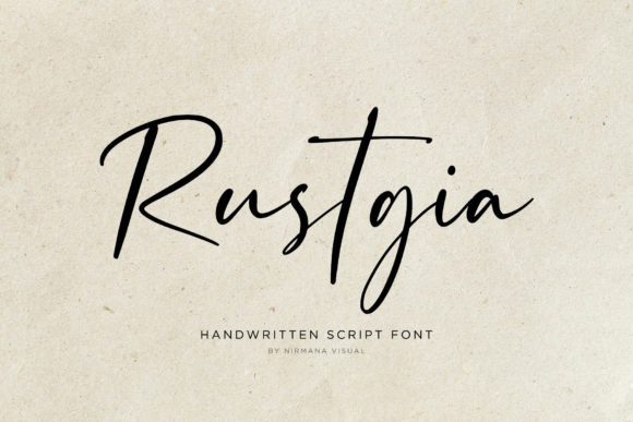 Rustgia: A Font That Elevates Branding with Timeless Elegance
