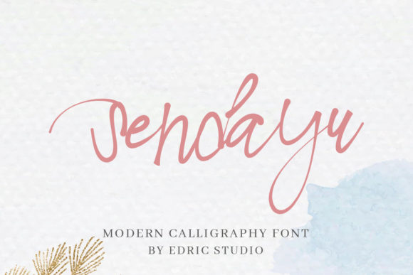 Sendayu: A Handwritten Font for Beautiful Craft Projects