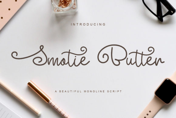 Smotie Butter: A Font That Elevates Your Web Design