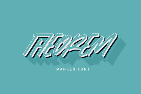 Theorem Font: A Handwritten Touch for Every Craft Project